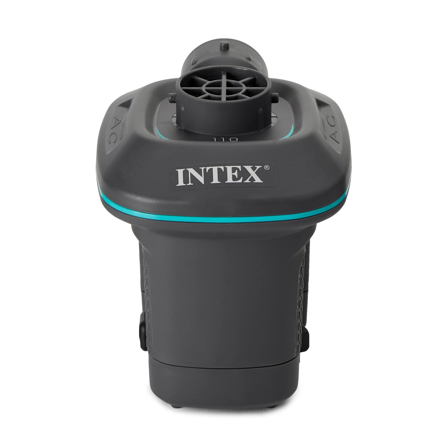 Intex Quick-Fill Ac Electric Air Pump, 110-120V, Max. Air Flow 21.2Cfm, Black Intex