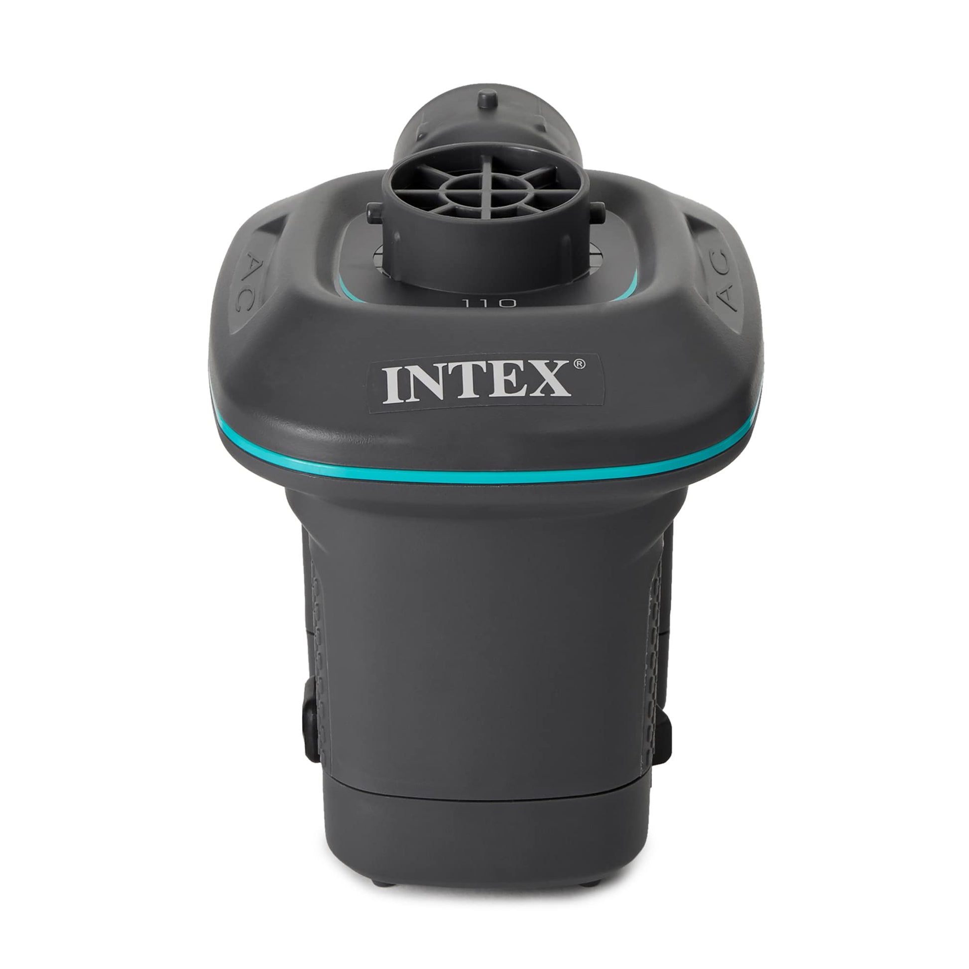 Intex Quick-Fill Ac Electric Air Pump, 110-120V, Max. Air Flow 21.2Cfm, Black Intex