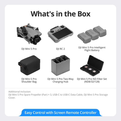 DJI Mini 5 Pro Fly More Combo With DJI RC 2, 1-Inch CMOS 🍁 All In One Marketplace Canada