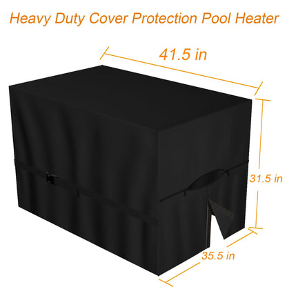 Pool Heat Pump Cover for Winter, Pool Heater Cover for Hayward, Winter Swimming Pool Heat Pump Covers for Outside Units,600D Waterproof Swimming Pool Equipment Cover 🍁 All In One Marketplace Canada