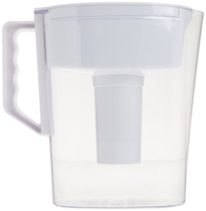 Brita 5 Cup Filter Pitcher, Reduces Chlorine taste and odour from Tap Water, Filters 151 Litres, Slim, White - Available at All In One Marketplace Canada