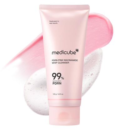 medicube PDRN Marshmallow Whip Cleanser | Face Wash, Cleansing Foam for Pore Care & Uneven Skin Tone | Gentle Daily Deep Cleansing | Hydrating and Nourishing Facial Cleanser | Korean Skincare - Available at All In One Marketplace Canada