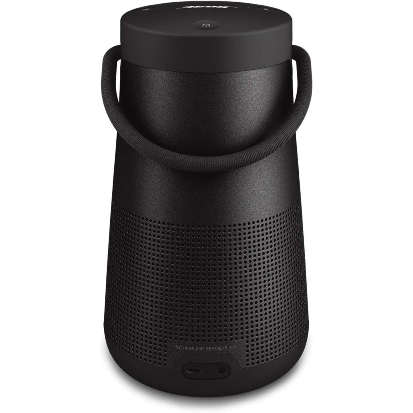 Bose SoundLink Revolve+ (Series II) Portable Bluetooth Speaker - Wireless Water-Resistant Speaker with Long-Lasting Battery and Handle, Black BOSE