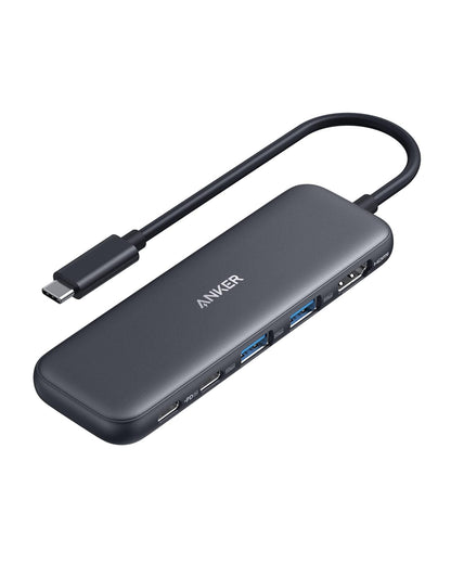 Anker USB C Hub, 5-in-1 USBC to HDMI Splitter with 4K Display, 1 x Powered USB-C 5Gbps & 2×Powered USB-A 3.0 5Gbps Data Ports for MacBook Pro, MacBook Air, Dell and More - Available at All In One Marketplace Canada