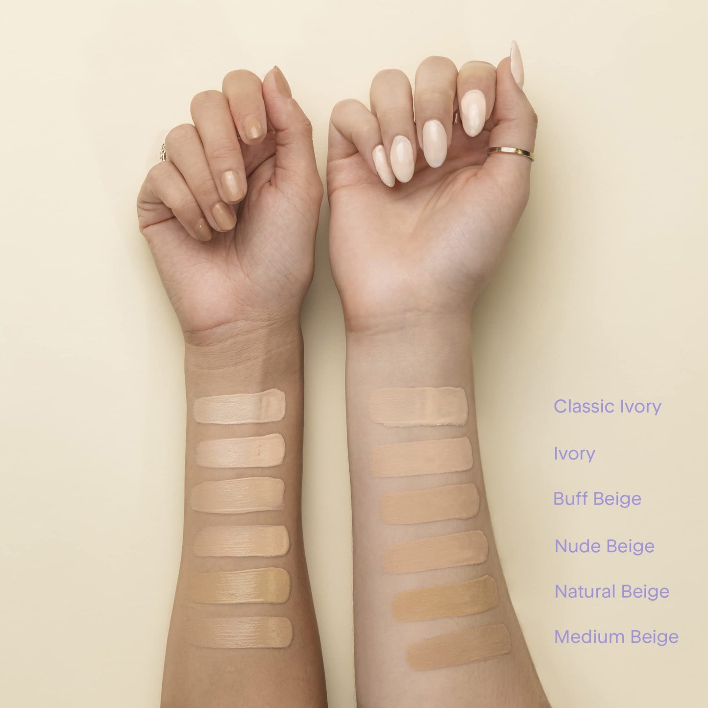 Marcelle Flawless Skin-Fusion Foundation, Buff Beige, Medium Coverage, Natural Finish, Waterproof, Hypoallergenic, Fragrance-Free, Cruelty-Free, Paraben-Free, Non-Comedogenic, Oil-Free, 27 mL MARCELLE