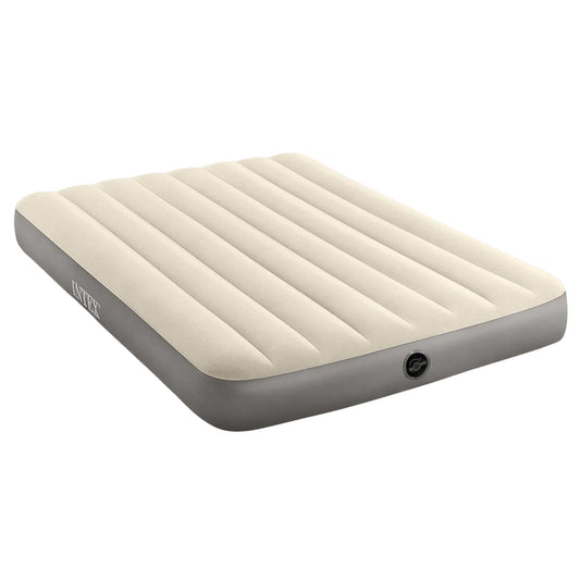 INTEX 64102E Dura-Beam Standard Single-High Air Mattress: Fiber-Tech – Full Size – 10in Bed Height – 600lb Weight Capacity – Pump Sold Separately 🍁 All In One Marketplace Canada