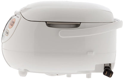 Zojirushi NS-ZCC10 5.5-Cup Neuro Fuzzy Rice Cooker And Warmer In Premium White Zojirushi