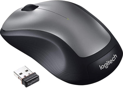 Logitech MK335 Full Size Quiet Wireless Keyboard Mouse Combo - Black/Silver