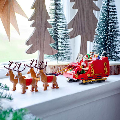 LEGO Santa’s Sleigh Christmas Toy Building Set for Kids Ages 9-13, Comes with a Santa Figurine & Reindeer, Gift for Boys and Girls, Holiday Home Decor, 40499 🍁 All In One Marketplace Canada