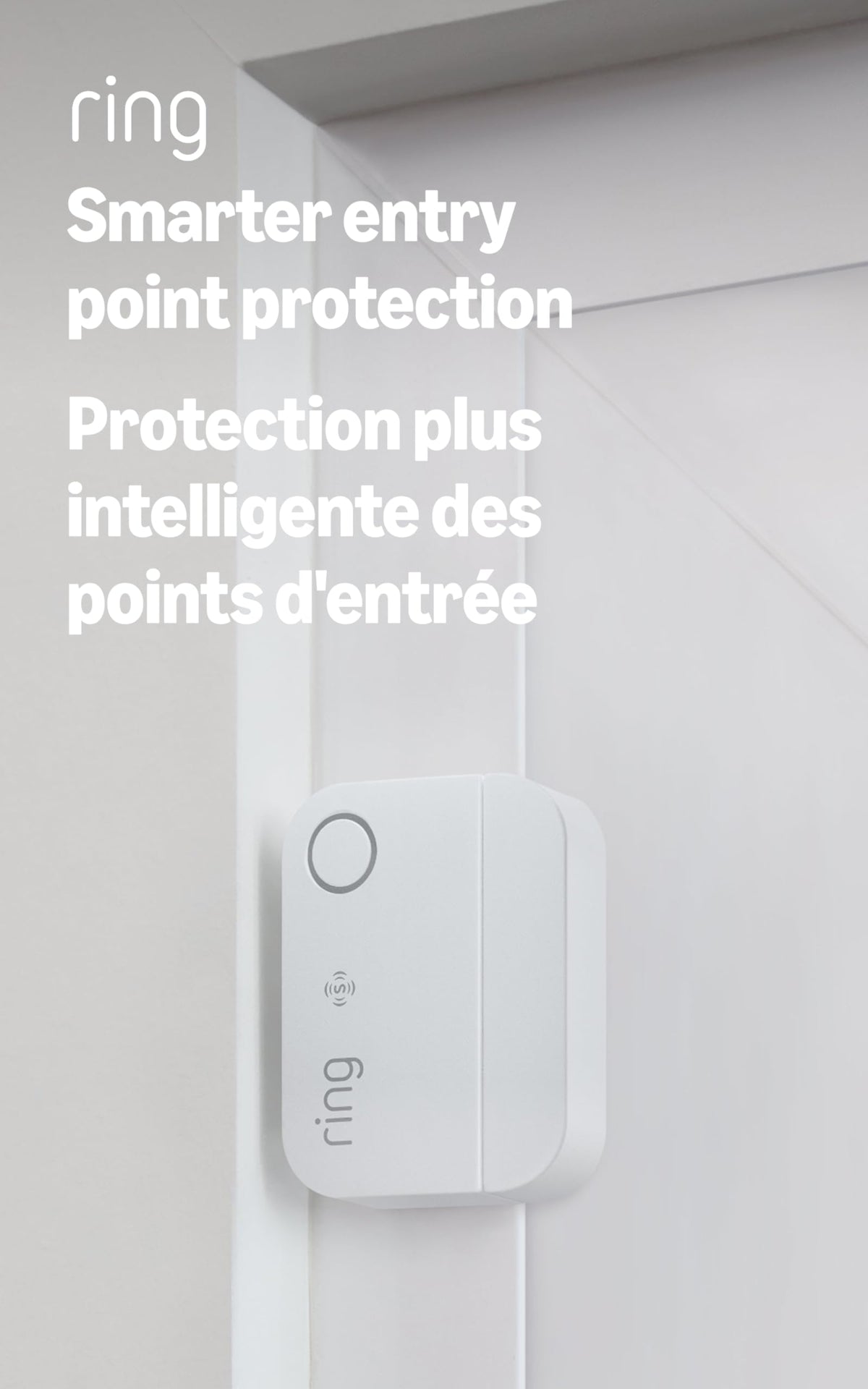 Ring Sensors: Window & Door Sensor (newest model) – Instant notifications, on Amazon Sidewalk, no base station needed, Pro Monitoring (sold separately)