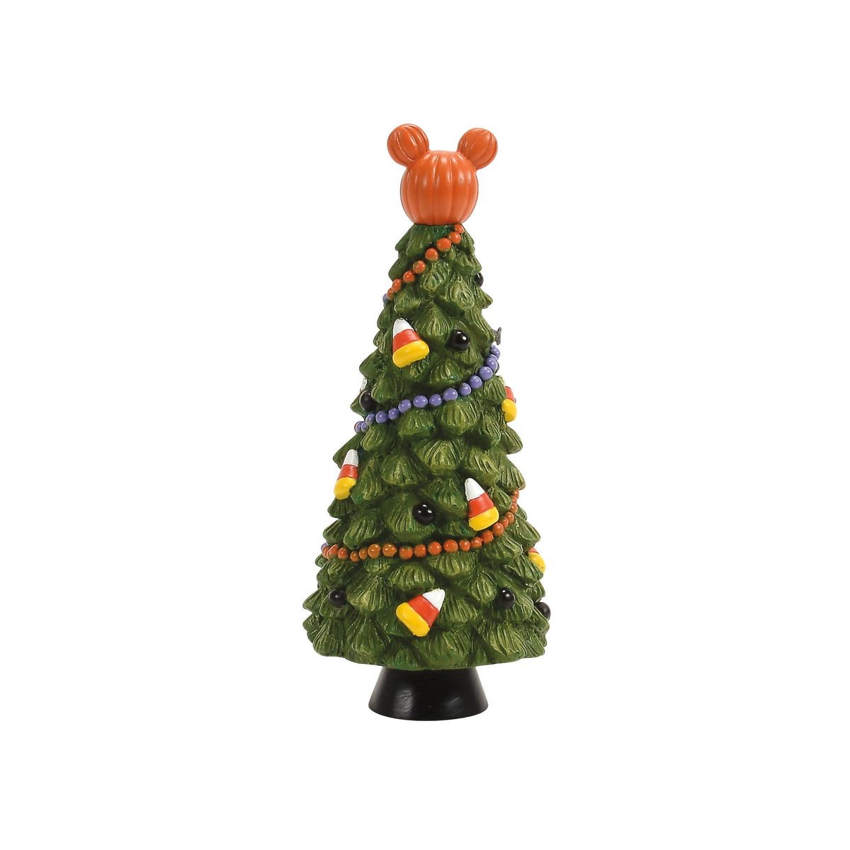 Figurine d'arbre Pumpkintown Manor pour village d'Halloween Disney Department 56, 16,8 cm, multicolore