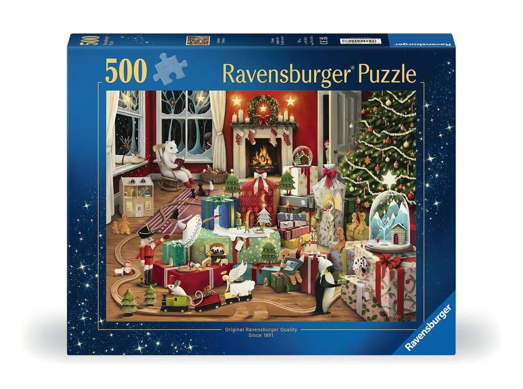 Ravensburger Enchanted Christmas 500 Piece Jigsaw Holiday Puzzle for Adults - 12000227 - Handcrafted Tooling, Made in Germany, Every Piece Fits Together Perfectly 🍁 All In One Marketplace Canada