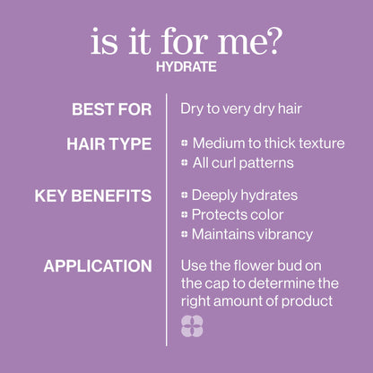 Pureology Hydrate Conditioner for Dry Hair, 1000mL Pureology