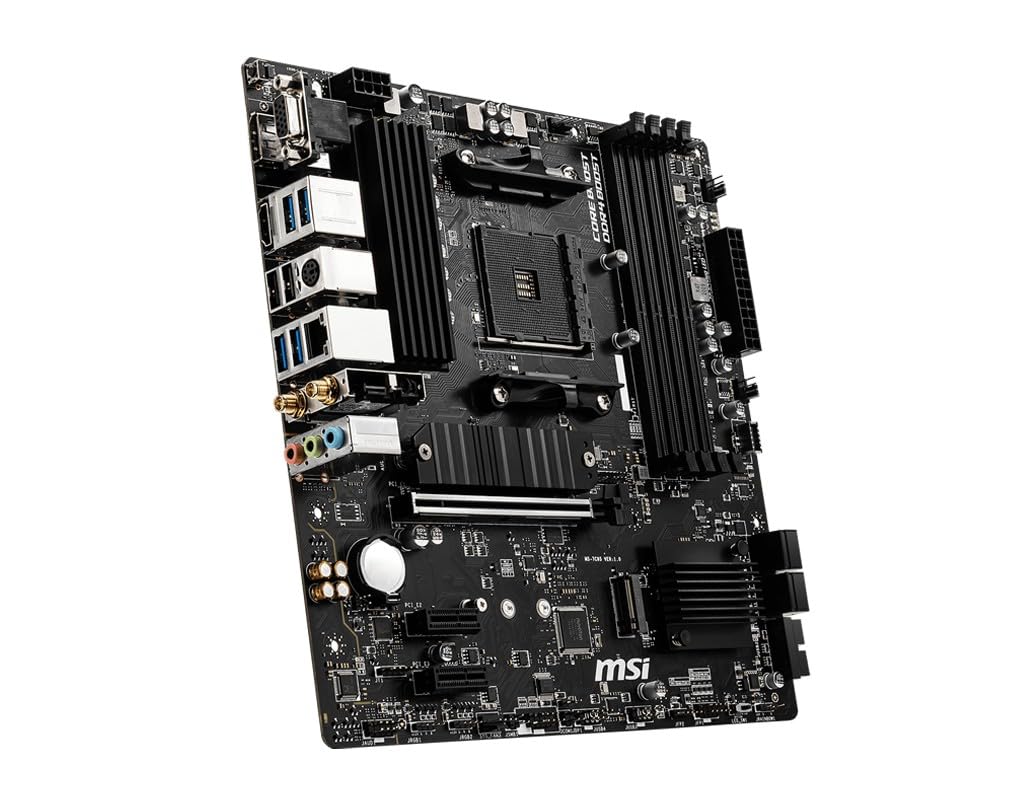 MSI B550M PRO-VDH WiFi ProSeries Motherboard (AMD AM4, DDR4, PCIe 4.0, SATA 6Gb/s, M.2, USB 3.2 Gen 1, AX Wi-Fi 6, D-SUB/HDMI/DP, Micro-ATX) 🍁 All In One Marketplace Canada