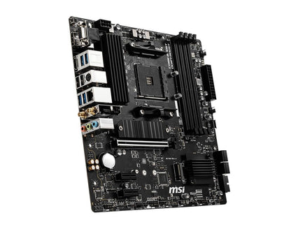 MSI B550M PRO-VDH WiFi ProSeries Motherboard (AMD AM4, DDR4, PCIe 4.0, SATA 6Gb/s, M.2, USB 3.2 Gen 1, AX Wi-Fi 6, D-SUB/HDMI/DP, Micro-ATX) 🍁 All In One Marketplace Canada