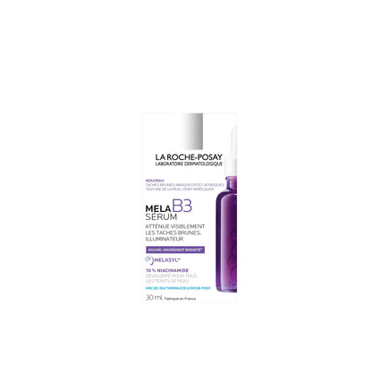 La Roche Posay Mela B3 Face Serum Powered by Melasyl & Niacinamide, Visibly Improve Appearance of Skin Tone & Texture. Developed for All Skin Tones, Safe for Sensitive Skin, 30mL - Available at All In One Marketplace Canada