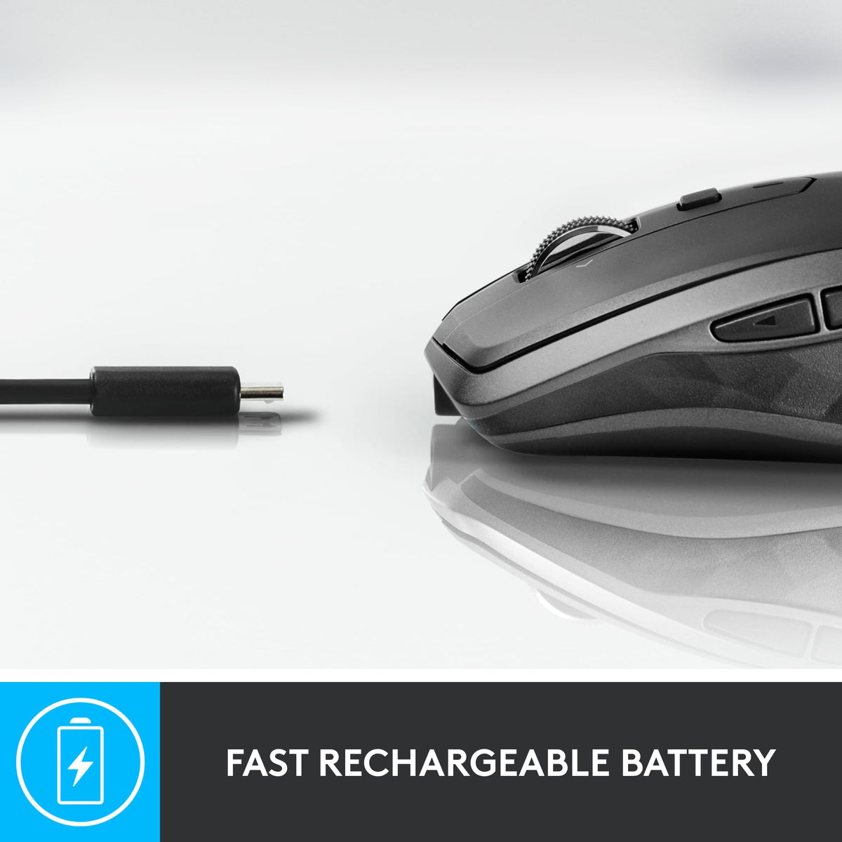 Logitech MX Anywhere 2S Bluetooth Edition Compact Wireless Mouse No USB