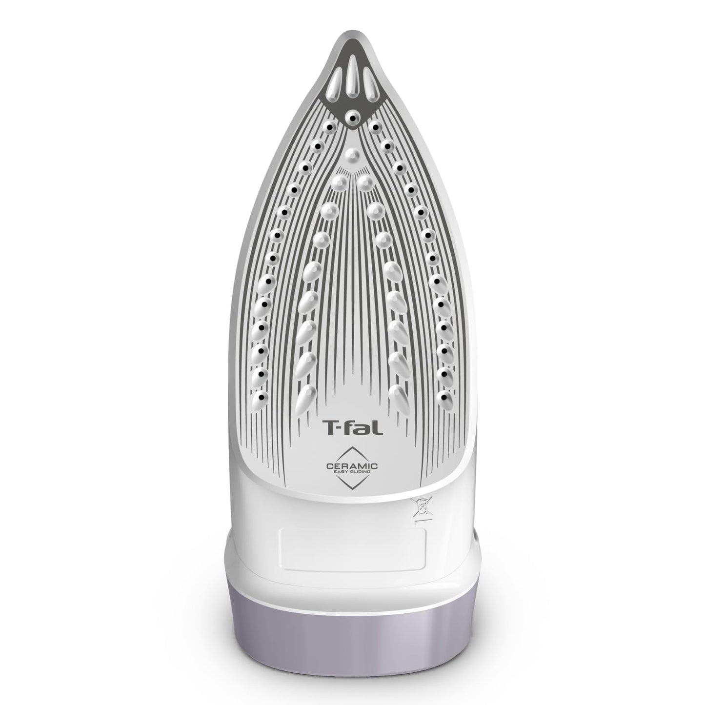 T-Fal Virtuo Steam Iron for Clothes with Retractable Cord, Portable Iron and Steamer for Clothes, Ceramic Nonstick Soleplate, 1500 Watts, Anti-Drip, Auto-Off, Scratch Resistant, Grey - Available at All In One Marketplace Canada