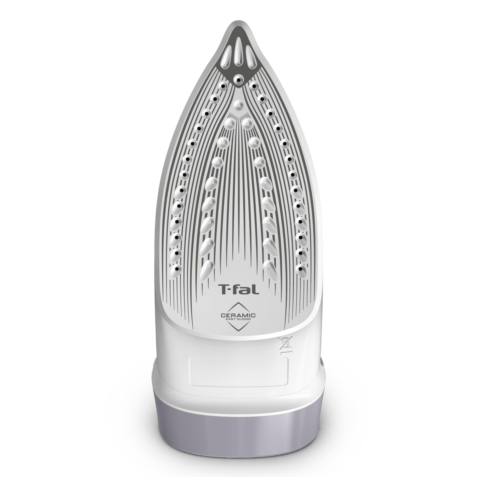 T-Fal Virtuo Steam Iron for Clothes with Retractable Cord, Portable Iron and Steamer for Clothes, Ceramic Nonstick Soleplate, 1500 Watts, Anti-Drip, Auto-Off, Scratch Resistant, Grey - Available at All In One Marketplace Canada