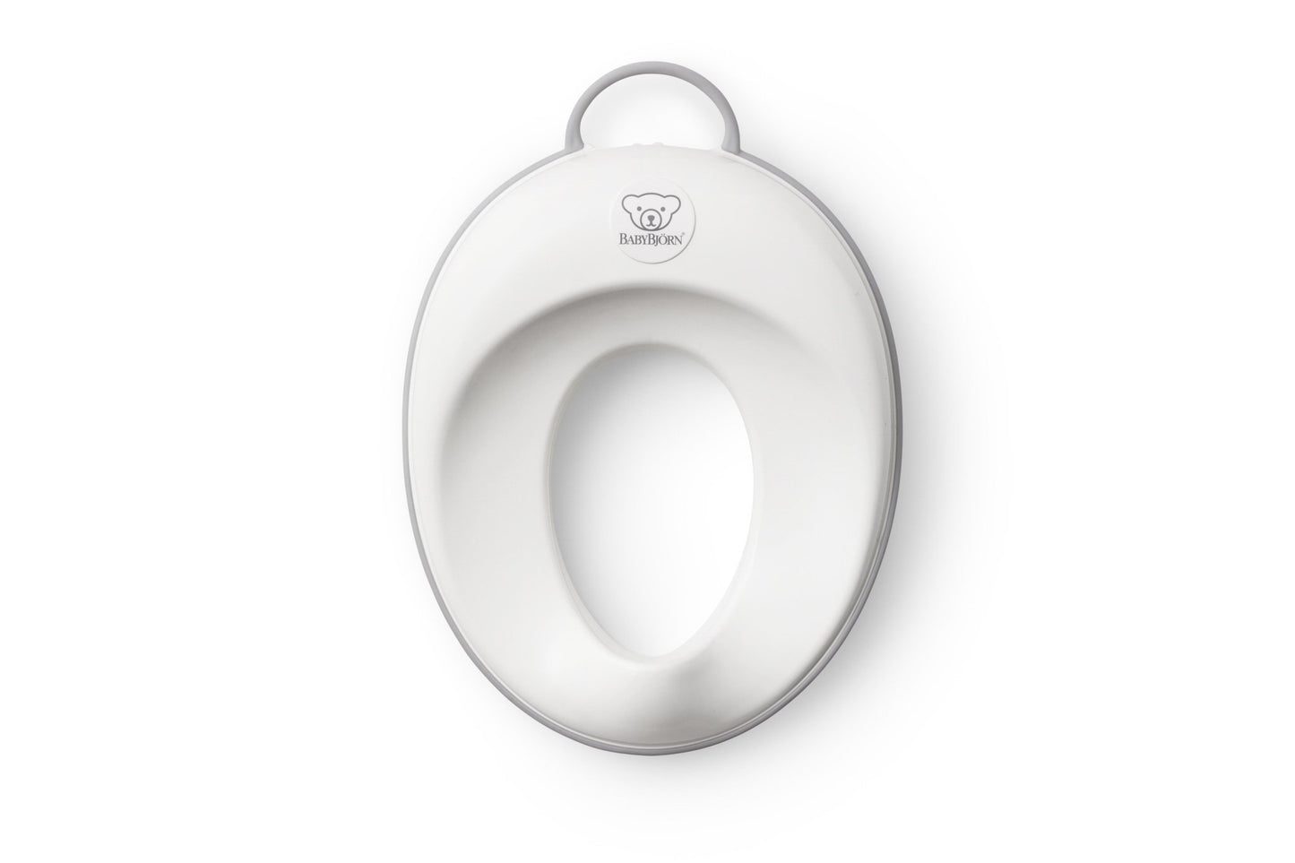 BABYBJORN Toilet Trainer, White/Gray BabyBjörn