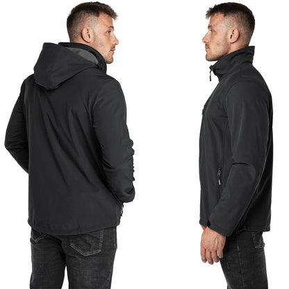 Outdoor Ventures Men's Softshell Jacket Waterproof Fleece Rain Shell Coat 🍁 All In One Marketplace Canada