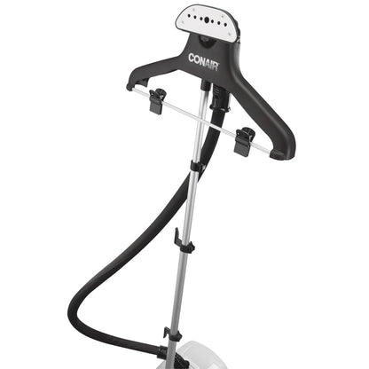 Conair GS28NXC Garment Upright Steamer with Microban, Full Size Standing Steamer for Clothes, 1500W Professional Steam and Press, Fast 45-Second Heat-Up