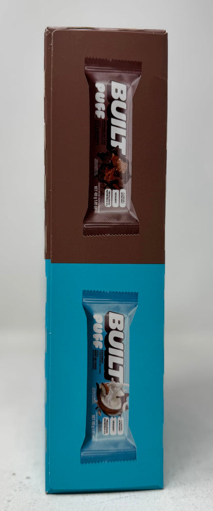 BUILT Puff Protein Bars – Variety Pack, 14-Count (560g) Soft & Chewy High-Protein Snack