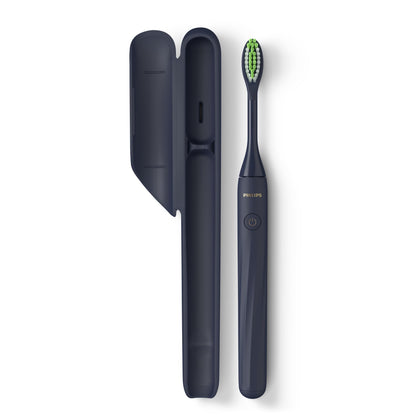PHILIPS One By Sonicare Battery Toothbrush, Midnight, Hy1100/04, 1 Count 🍁 All In One Marketplace Canada