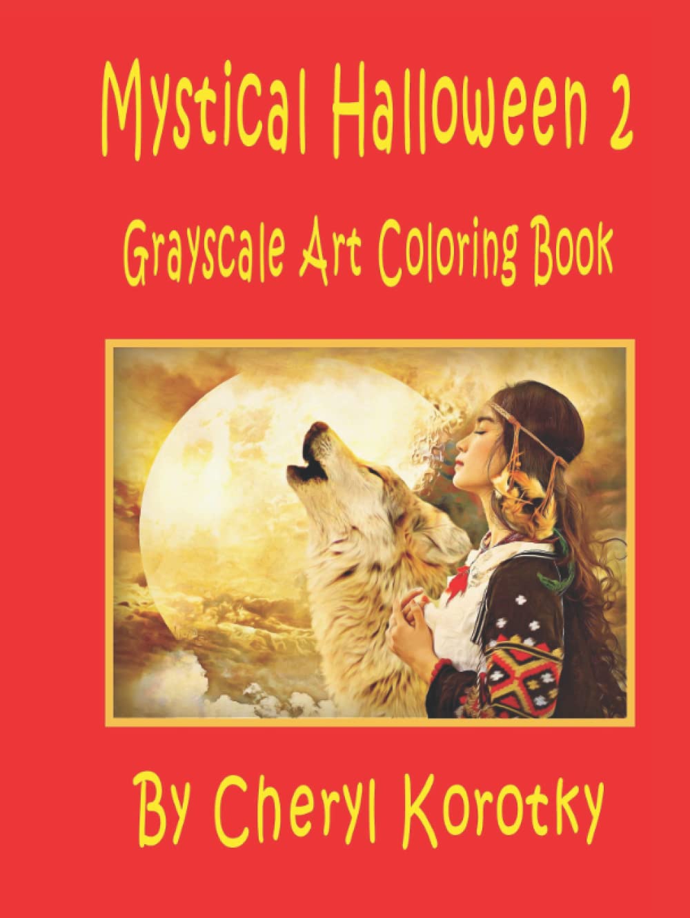 Mystical Halloween 2: Grayscale Art Coloring Book