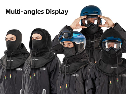 ROCKBROS Ski Mask Thermal Fleece Balaclava for Cold Weather Winter Black 🍁 All In One Marketplace Canada