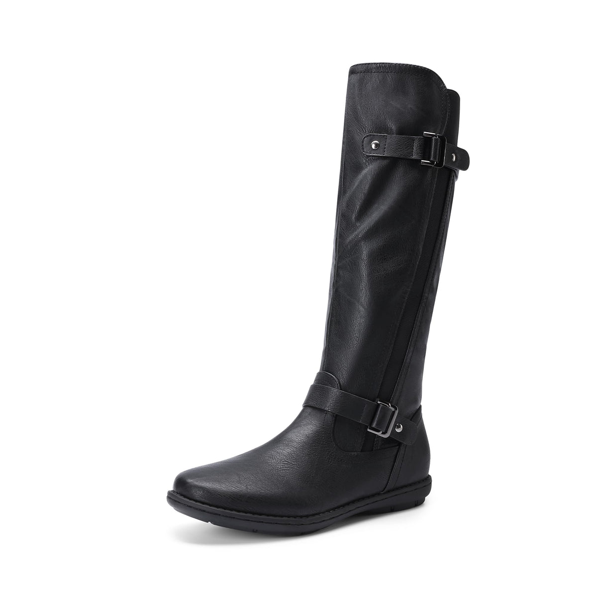 DREAM PAIRS Women Knee High Faux Fur Lined Boots,Black,8 🍁 All In One Marketplace Canada