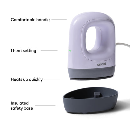 Cricut EasyPress Mini™ LT - LAvender - Mini Heat Press