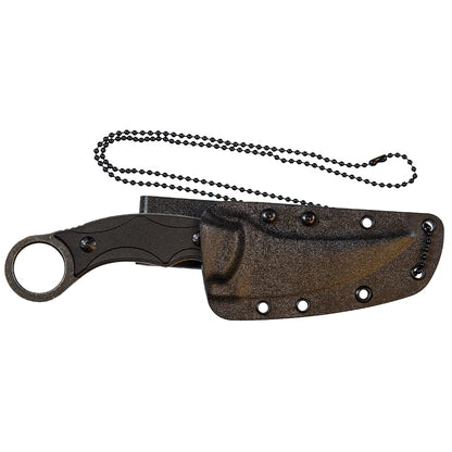 Smith & Wesson SW995 8.5in High Carbon S.S. Full Tang Karambit Knife with a 3.75in Clip Point Blade and Nylon Handle for Outdoor, Tactical, Survival and EDC Smith & Wesson