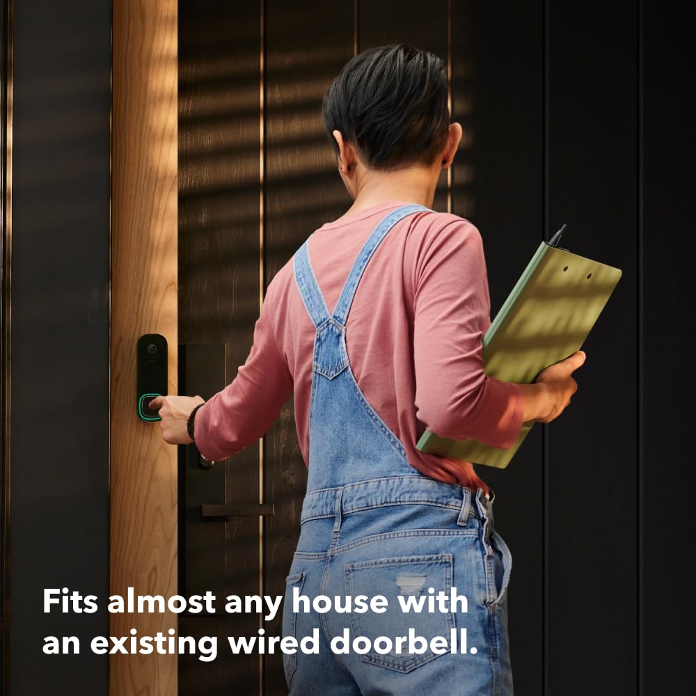ecobee Smart Video Doorbell Camera Wired Alexa, Apple Home Kit, Google Home ecobee