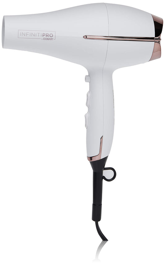 Conair 362C Infiniti Pro Tourmaline Ceramic Soft Touch Full Size Hair Dryer, 1875 Watts, Includes Concentrator, 3 Heat/2 Speed Settings, Great for Travel - Available at All In One Marketplace Canada