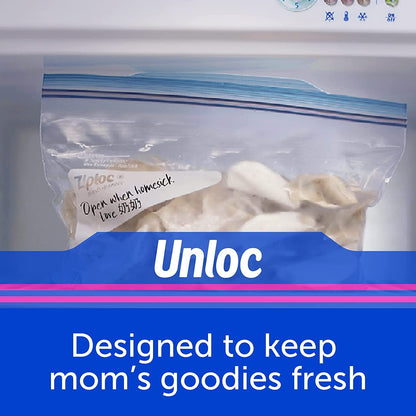 Ziploc Extra Large Food Storage Freezer Bags with Double Zipper Seal and Easy Open Tabs, 30 Count - Available at All In One Marketplace Canada