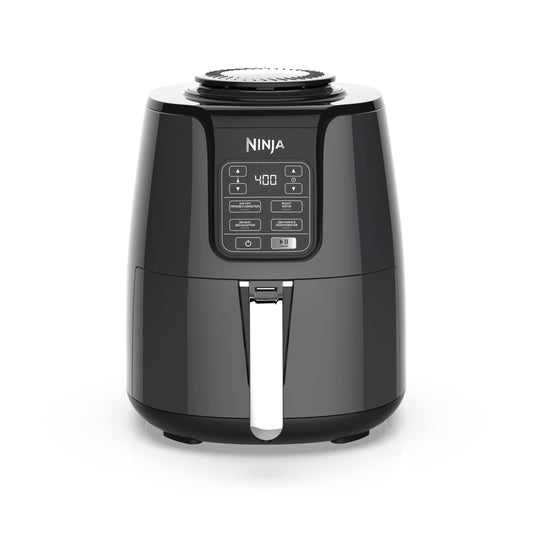 Ninja AF100C Air Fryer, 4-Qt Capacity, Non-Stick, Air Fry, Roast, Reheat, Dehydrate, Charcoal Grey (Canadian Version) - Perfect for Nutritional Cooking with Air Fryer Accessories - Available at All In One Marketplace Canada