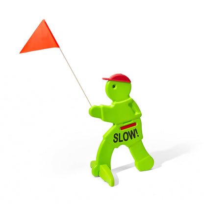 Step2 Kid Alert Street Safety Sign, Kids at Play Signage for Neighborhood Safety, 32-Inch Tall Reflective Caution Sign with Warning Flag 🍁 All In One Marketplace Canada