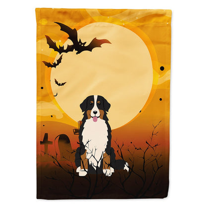 Drapeau de maison en toile Caroline's Treasures BB4302CHF avec bouvier bernois pour Halloween, grand format, multicolore