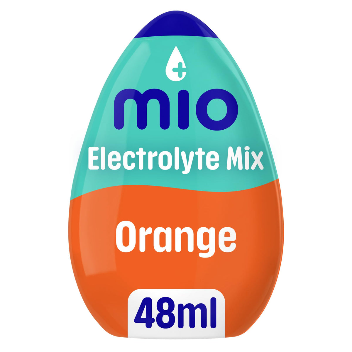 mio Hydrate Orange Electrolyte Drink Mix, 48 mL Bottle (Pack of 12)