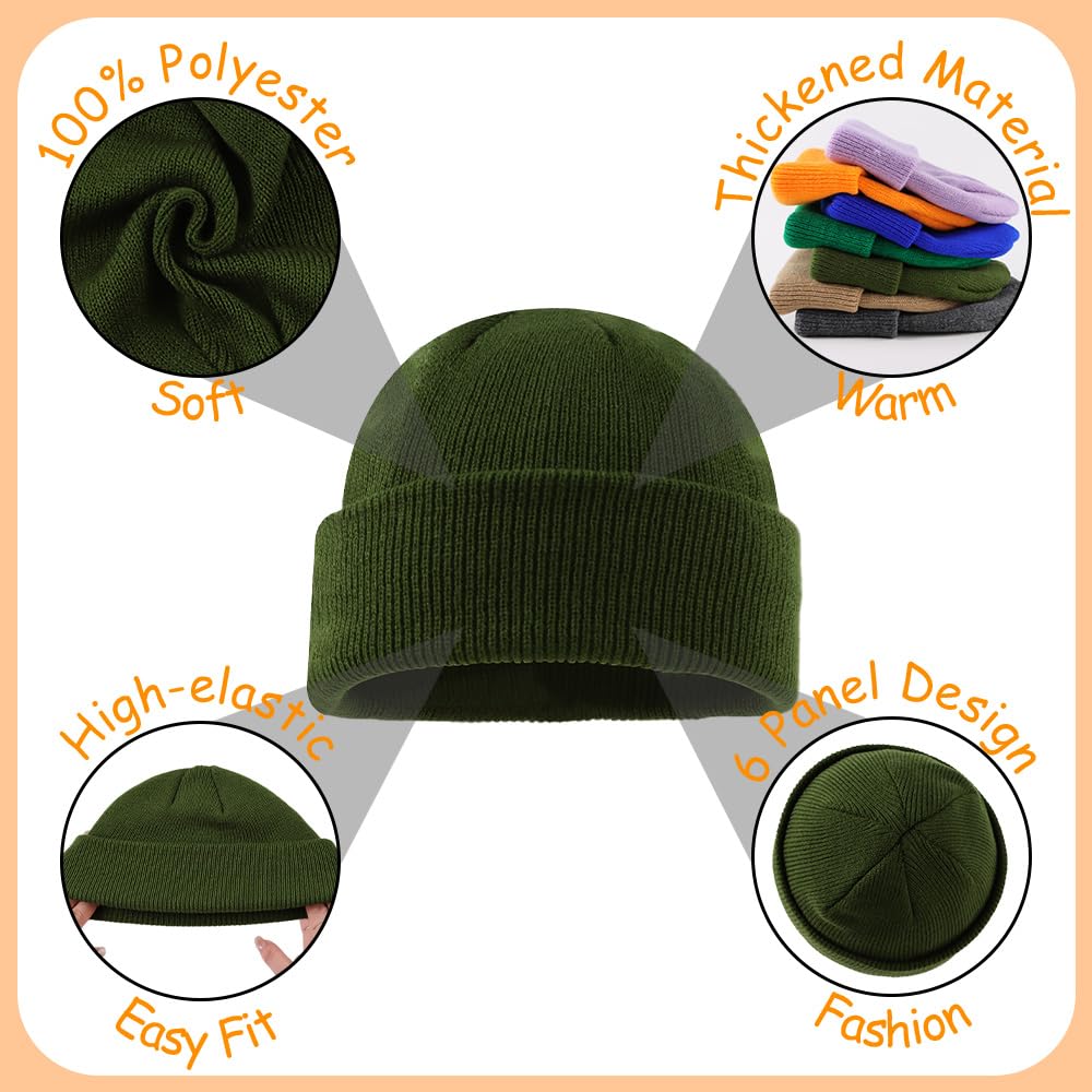 PEECABE Kids Knit Hat Winter Baby Beanie for Toddler Infant Skull Cap 6-24M 🍁 All In One Marketplace Canada