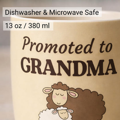 Triple Gifffted Promoted to Grandparents Coffee Mugs Gift Set,380ml Ceramic 🍁 All In One Marketplace Canada