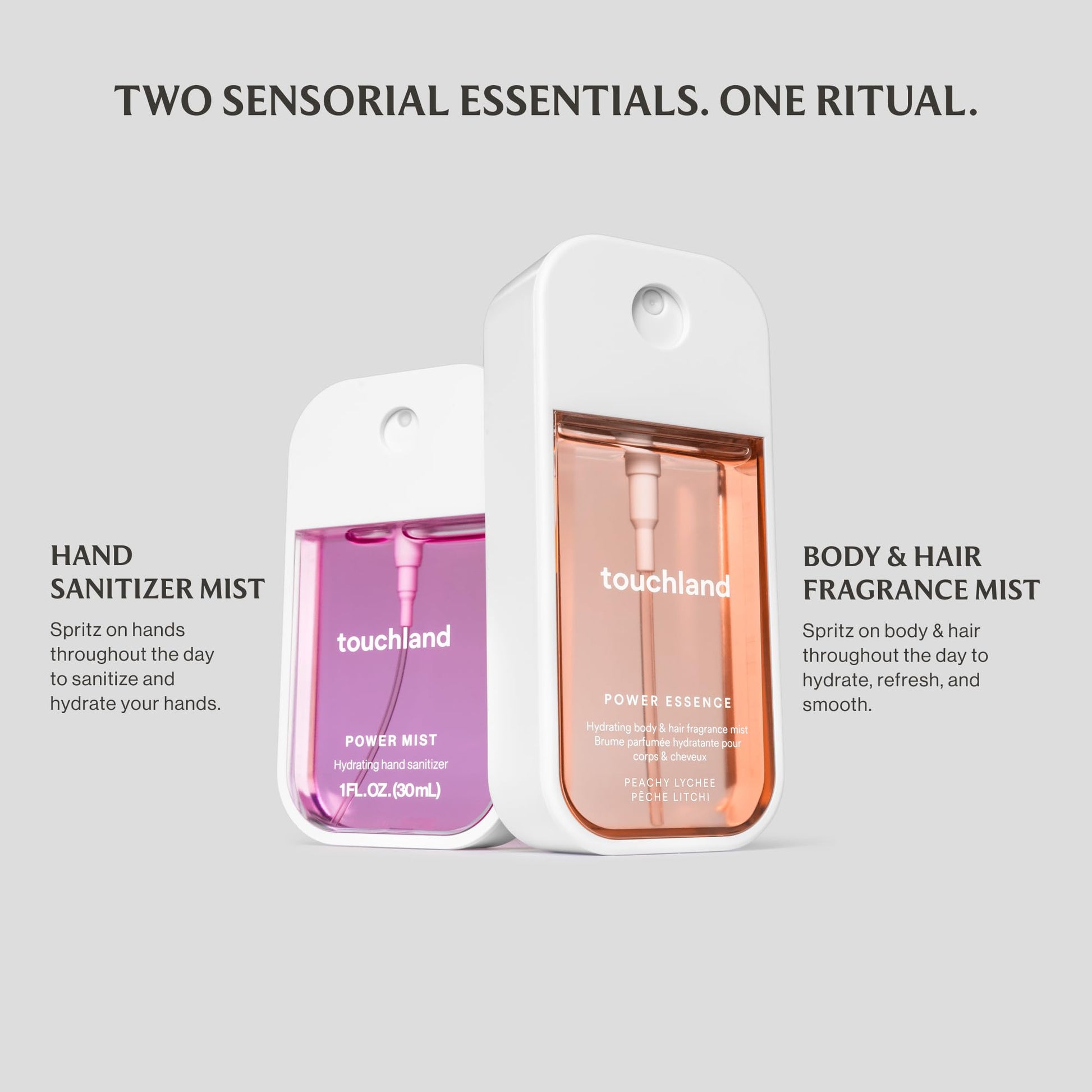 Touchland Body & Hair Fragrance Mist, 2 FL OZ - Vanilla Velvet - Available at All In One Marketplace Canada