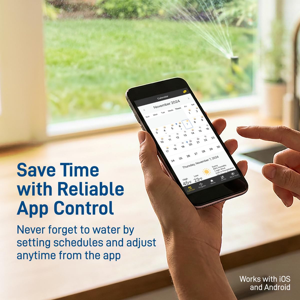 Orbit 6 Station WiFi Sprinkler System Controller Orbit