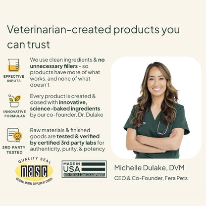Fera Pets Turkey Tail Mushroom for Dogs & Cats - USDA Organic Supplement - Cognitive and Immune Support - Enhances Liver Function - Supports a Healthy Gut - Powder - 120 Scoops - Available at All In One Marketplace Canada