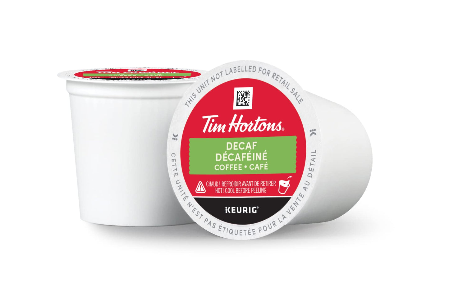 Tim Hortons Decaf Coffee K-Cup Pods, Medium Roast, 48 Pack