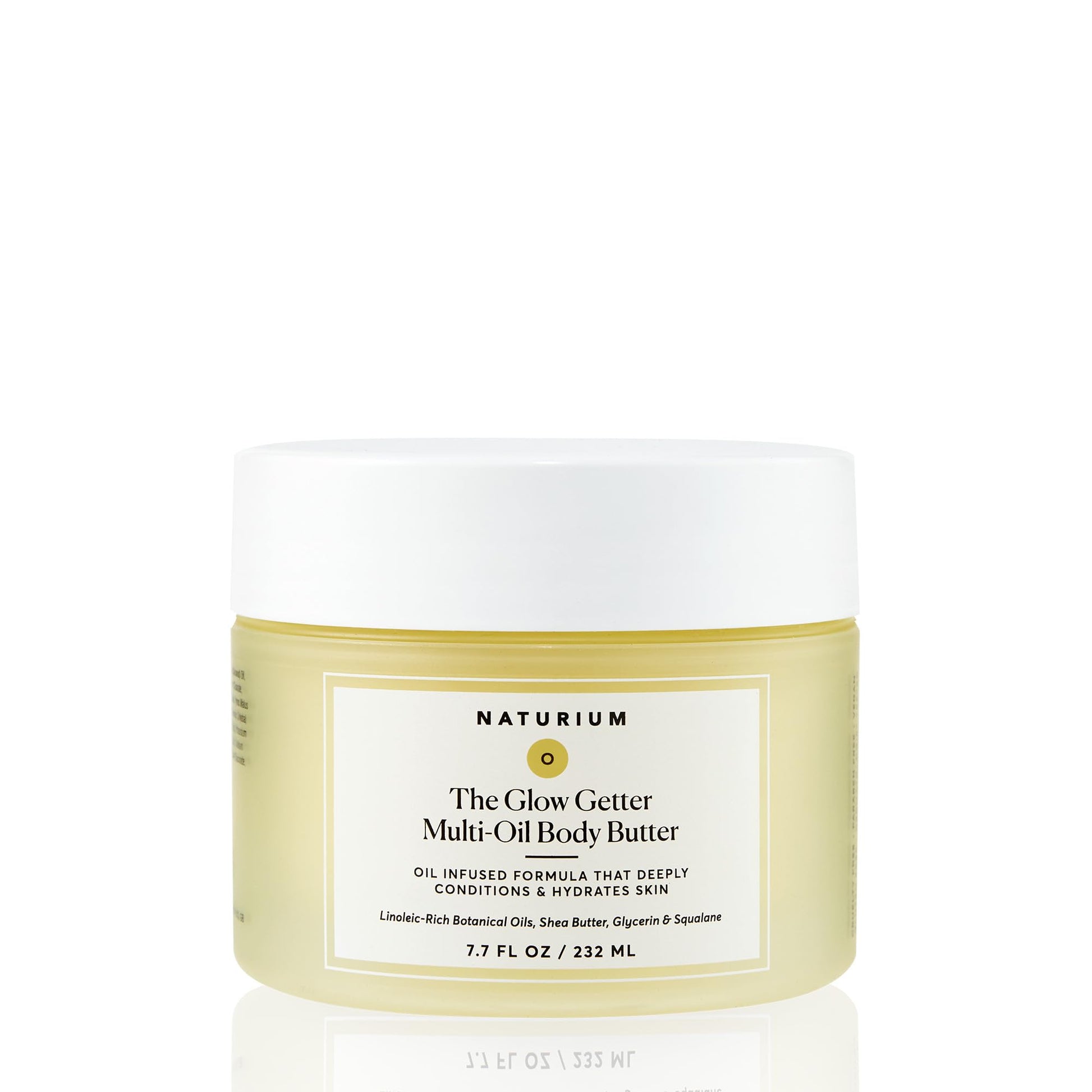 Naturium The Glow Getter Multi-oil Body Butter | Rich Lotion & Moisturizer, For all Skin Types, Vanilla & Coconut Scent | 7.7 oz / 232 ml - Available at All In One Marketplace Canada