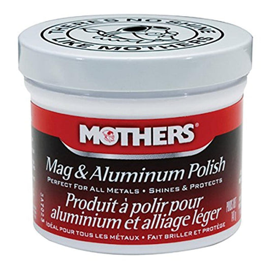Mothers 35100 141.75g (5 ounce) Mag & Aluminum Polish
