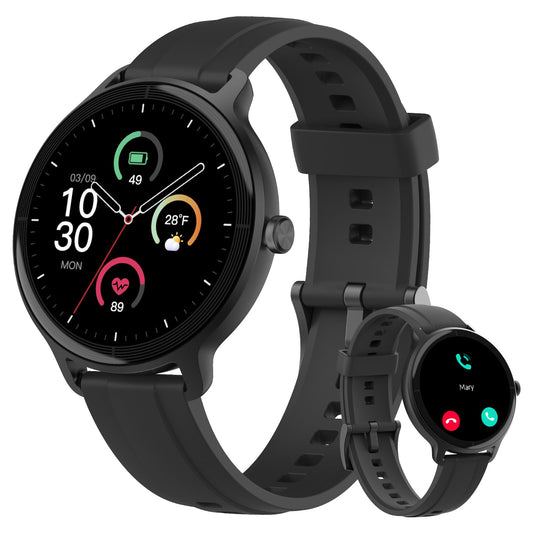Smart Watch for Men Women, Bluetooth Calling, 1.27" HD Touchscreen Fitness Tracker, 100+ Sports Modes, AI Built-in, Heart Rate/Sleep/Step/SpO2 Monitor, IP68 Waterproof, Smartwatch for Android iPhone - Available at All In One Marketplace Canada