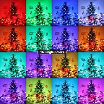 Toodour Halloween Lights RGB String Light, 131ft 350LED Orange Purple Light 🍁 All In One Marketplace Canada
